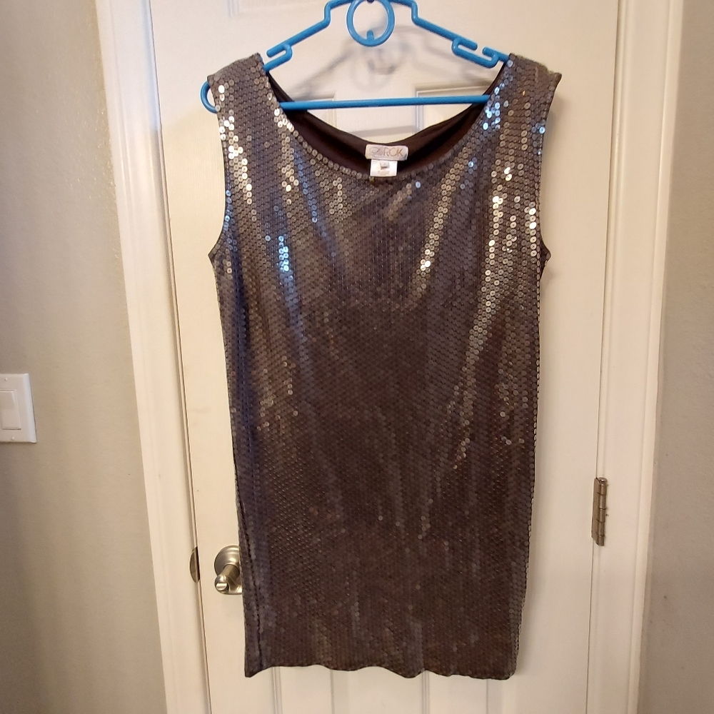 LaRok sequin mini dress